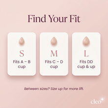 Cleo Invisible Lift Inserts — Instant 2-Cup Boost
